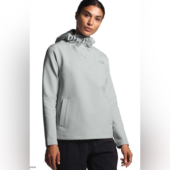 NWOT The North Face light gray tekno ridge pullover hoodie size small - Picture 8 of 16